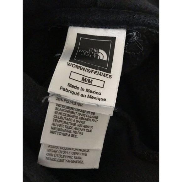 The North Face | Womens Size M Black Hoodie Sweatshirt Long Sleeves Sweater - Picture 8 of 8